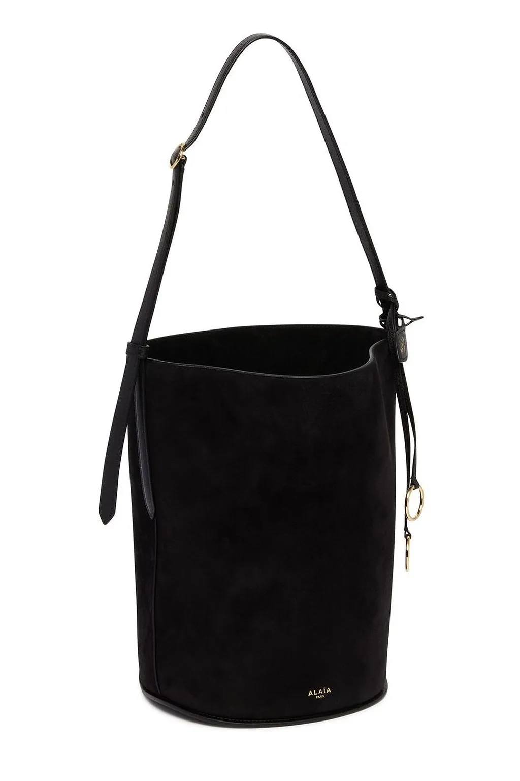 AlaÏA Top Handle Small Bucket Bag