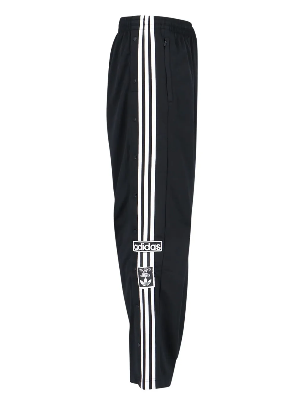Adidas Snap-Button 3-Stripes Track Pants