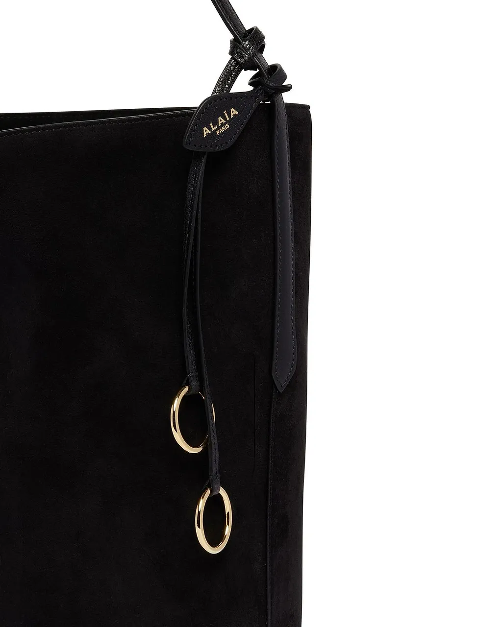 AlaÏA Top Handle Small Bucket Bag