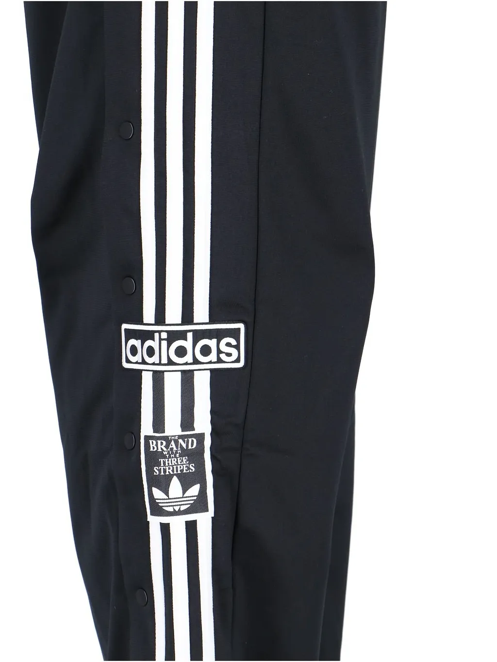 Adidas Snap-Button 3-Stripes Track Pants