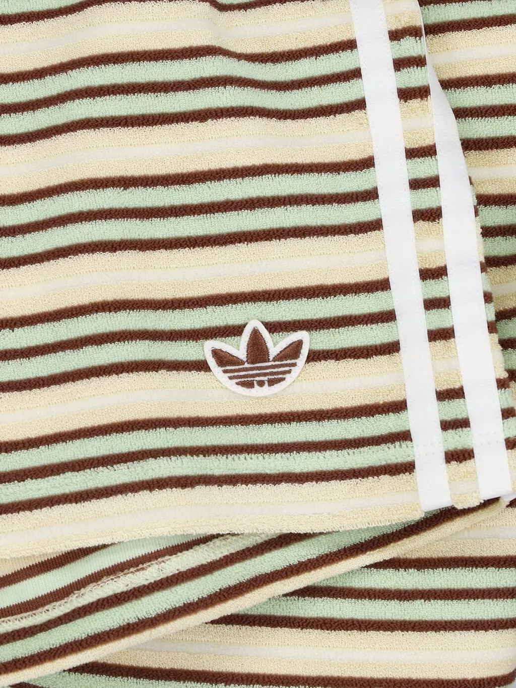 Adidas Striped Drawstring Shorts