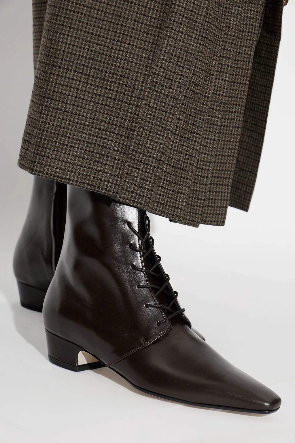 Elva Lace-Up Ankle Boots