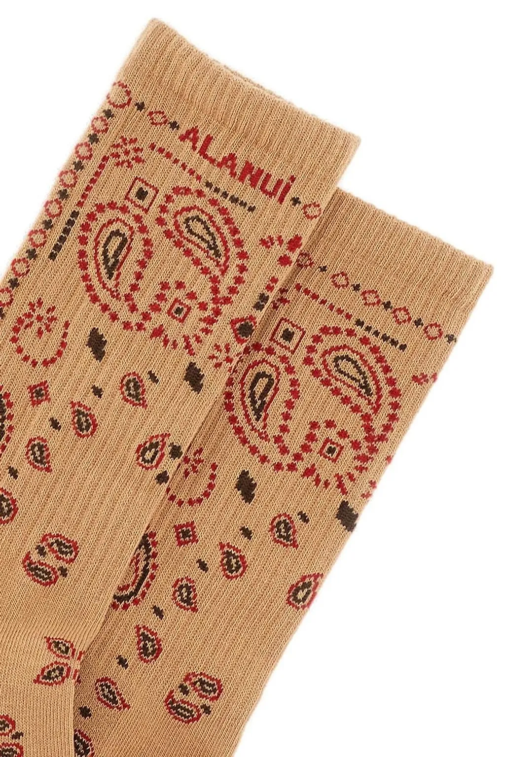 Alanui All Over Bandana Socks