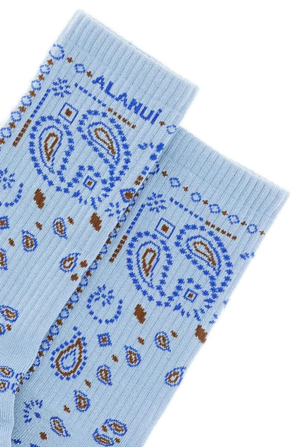 Alanui All Over Bandana Socks