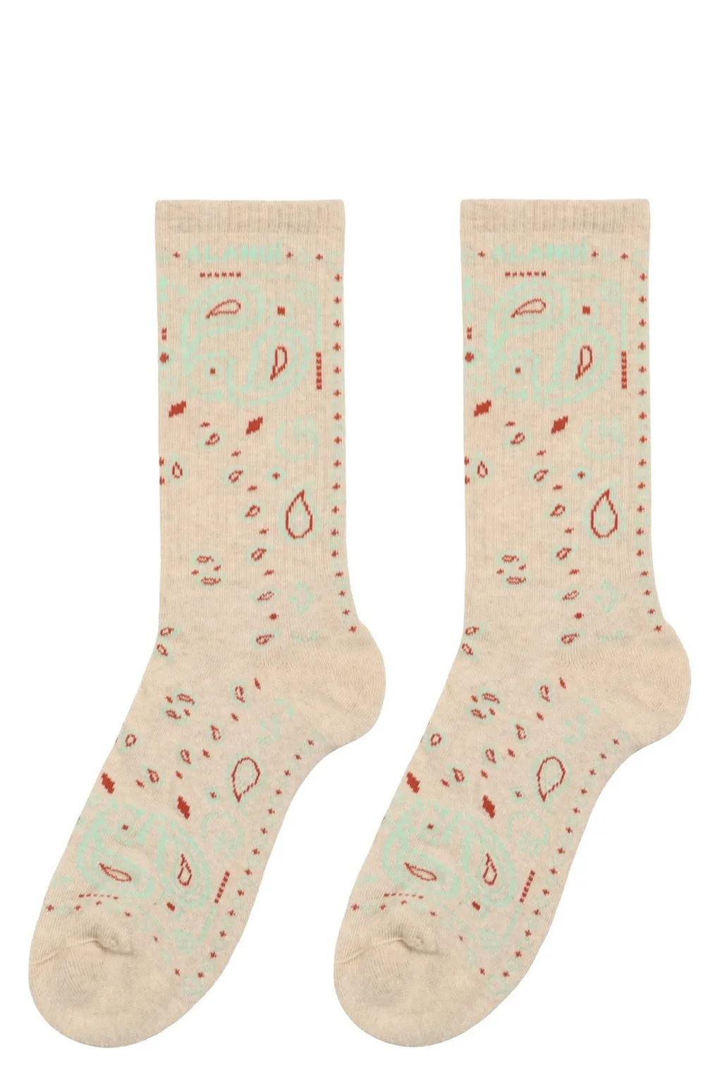 Alanui Bandana Knitted Socks