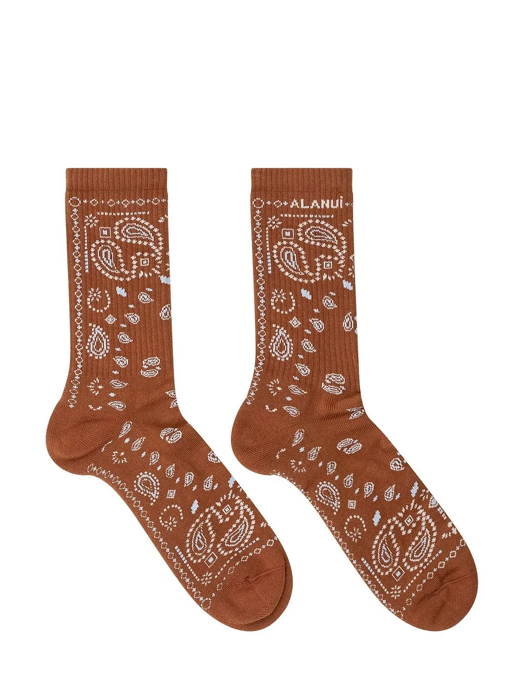 Alanui Bandana Pattern Socks