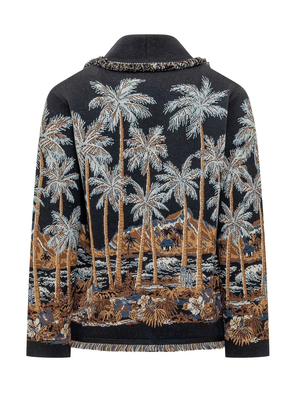 Alanui Diamond Head Jacquard Cardigan