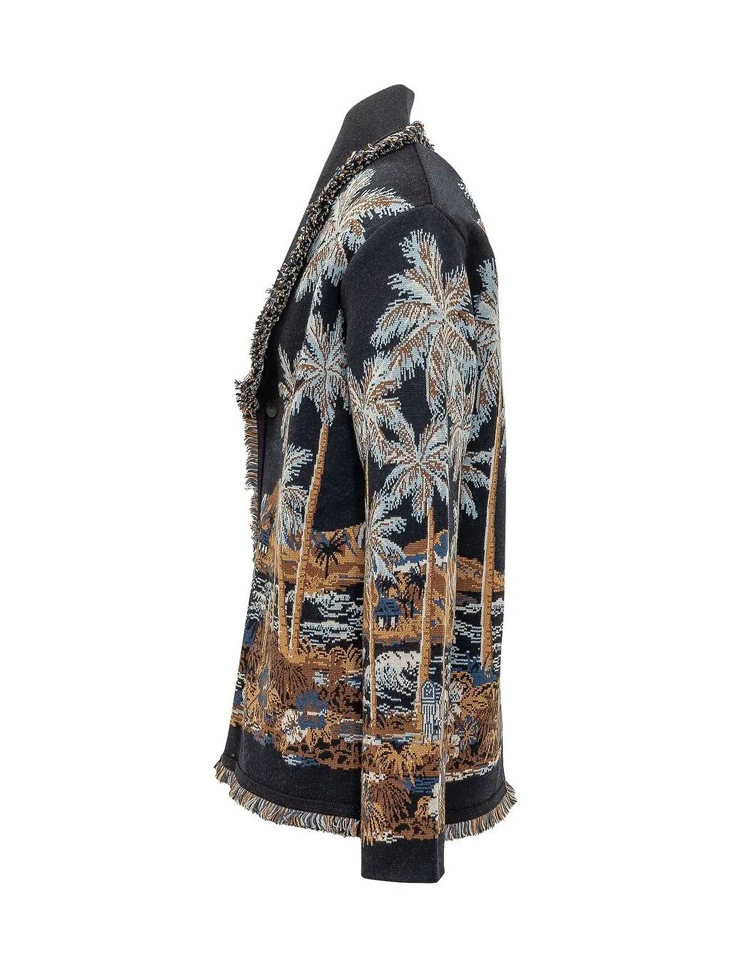 Alanui Diamond Head Jacquard Cardigan