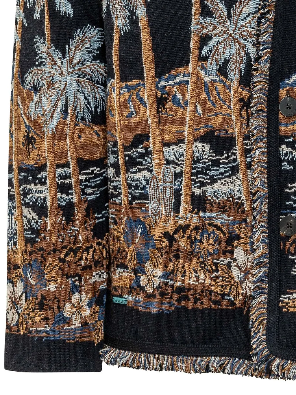 Alanui Diamond Head Jacquard Cardigan