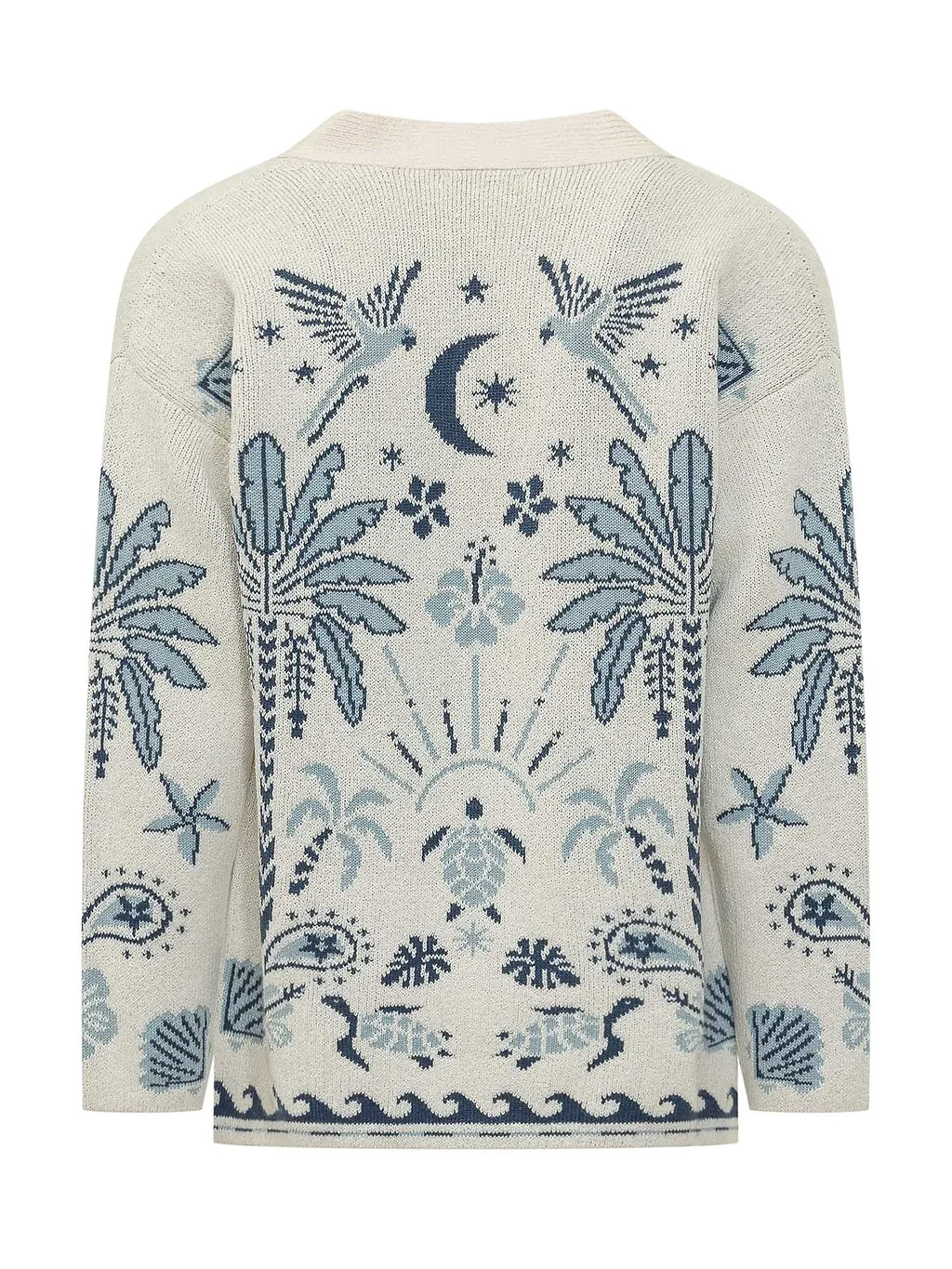Alanui Echoes Of The Island Cardigan