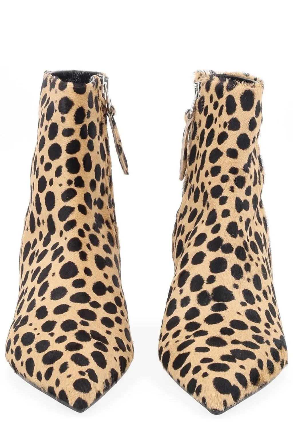 Sofie Leo Printed Pointed Toe Ankle Boots