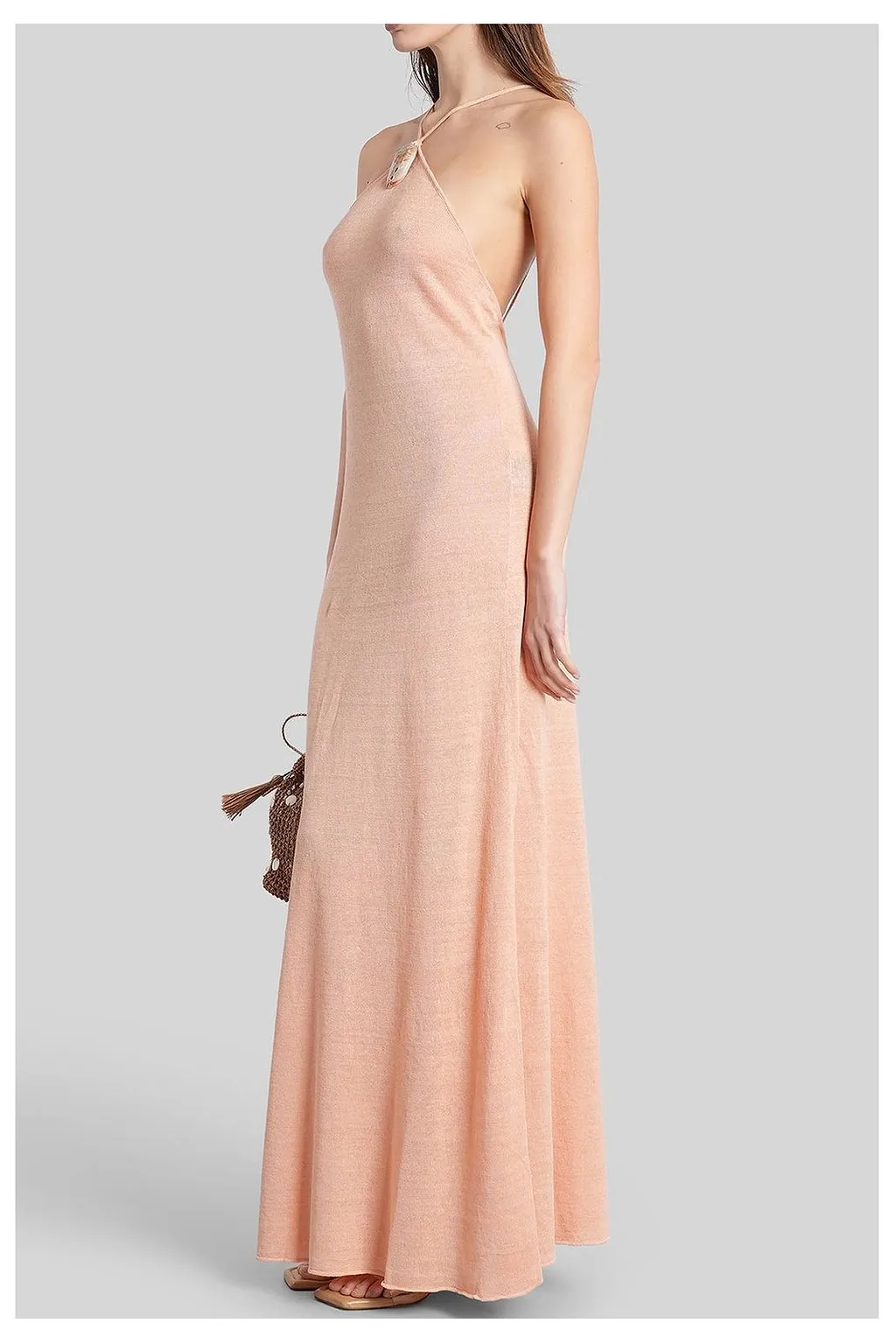 Alanui Mermaid Inside Halter Neck Dress