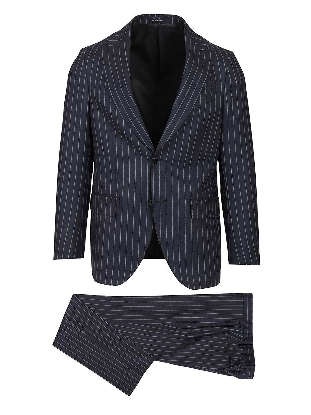 Pinstripe Single-Breasted Suit