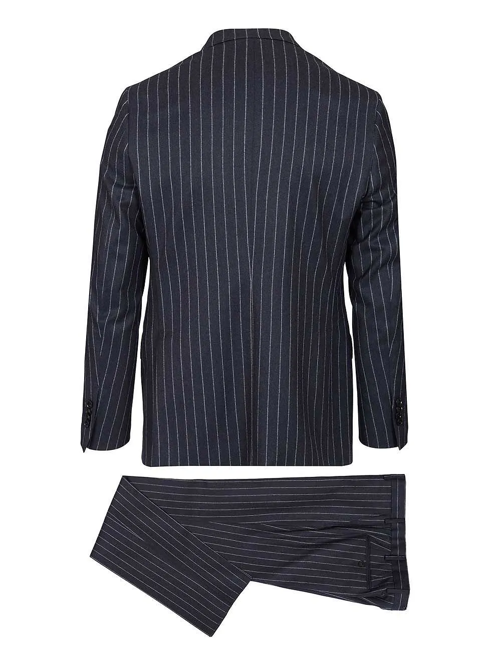 Pinstripe Single-Breasted Suit