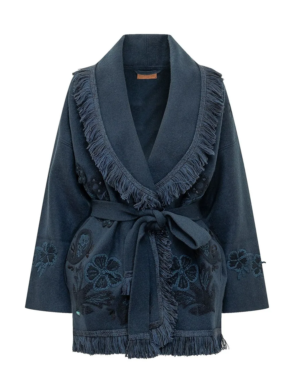 Alanui Nature In Bloom Belted Cardigan