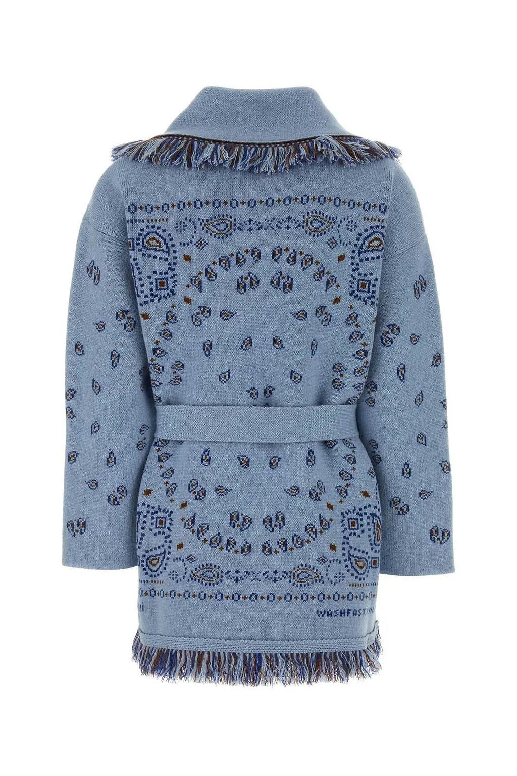 Alanui Fringed Belted Cardigan