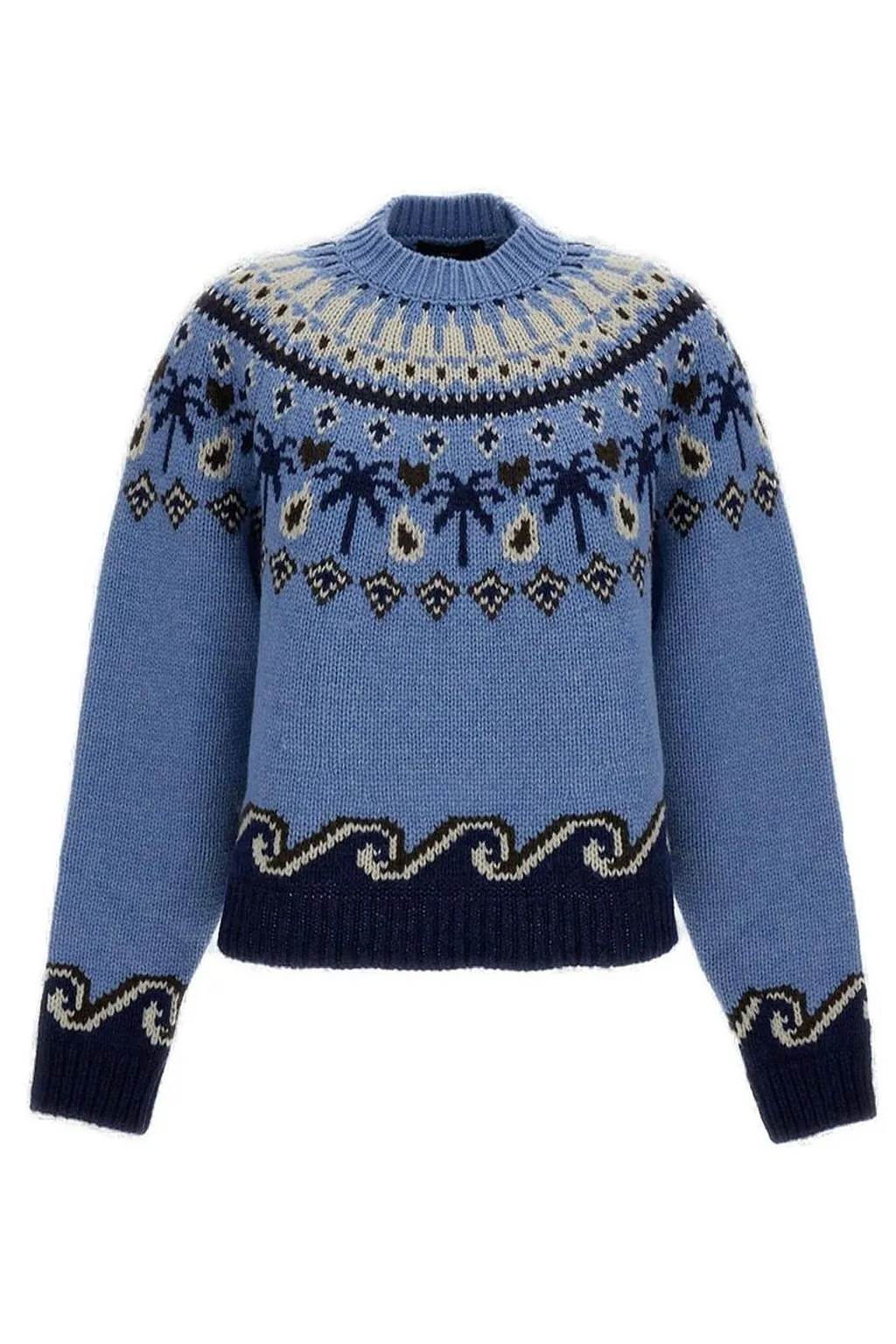Alanui Sweet Winter Crewneck Knitted Jumper