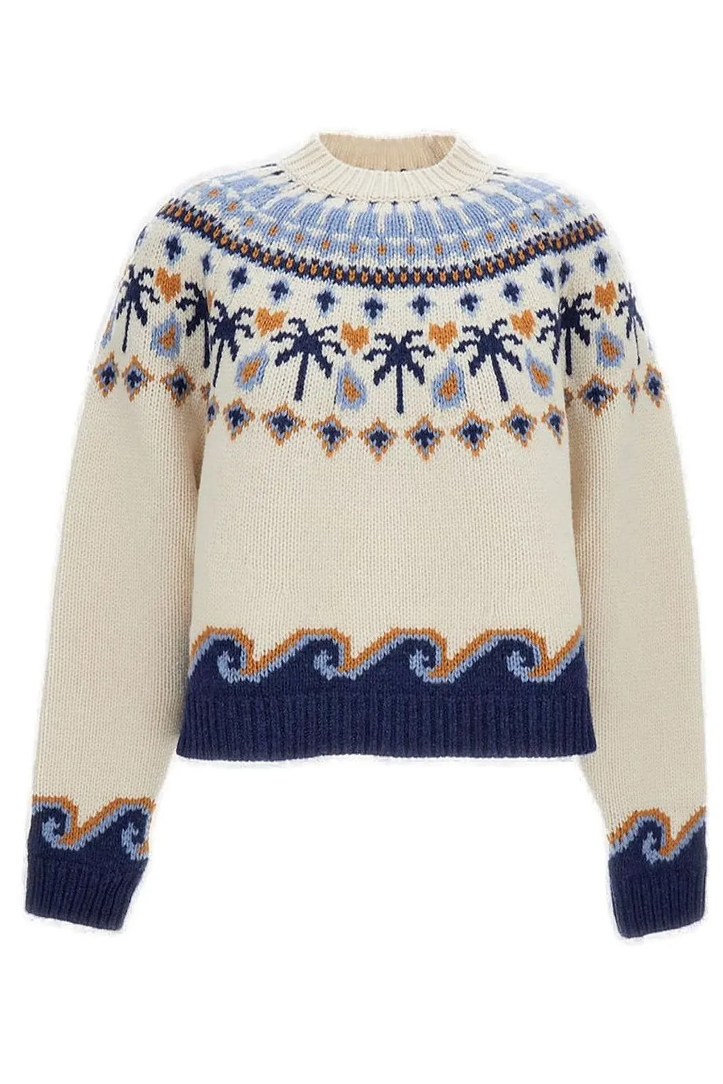 Alanui Sweet Winter Crewneck Knitted Jumper