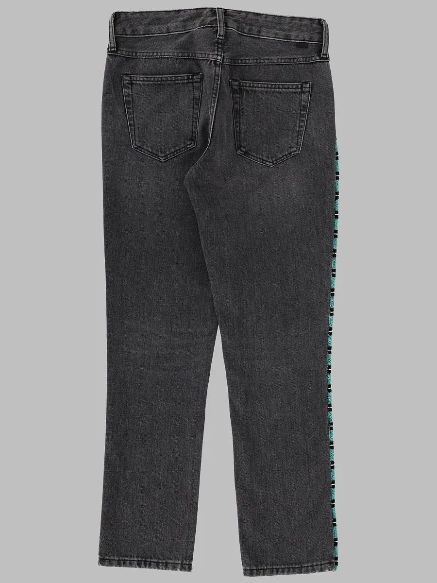 Alanui Side Trim Straight Jeans