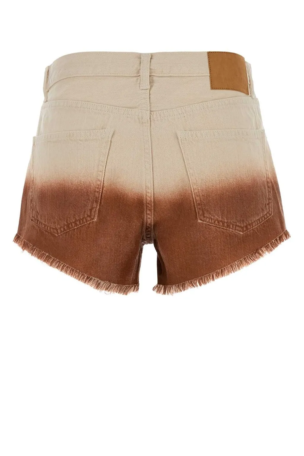 Alanui Shades Of Eden Denim Shorts