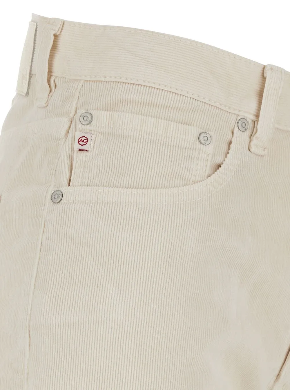 Ag Jeans Logo Patch High-Waisted Jeans