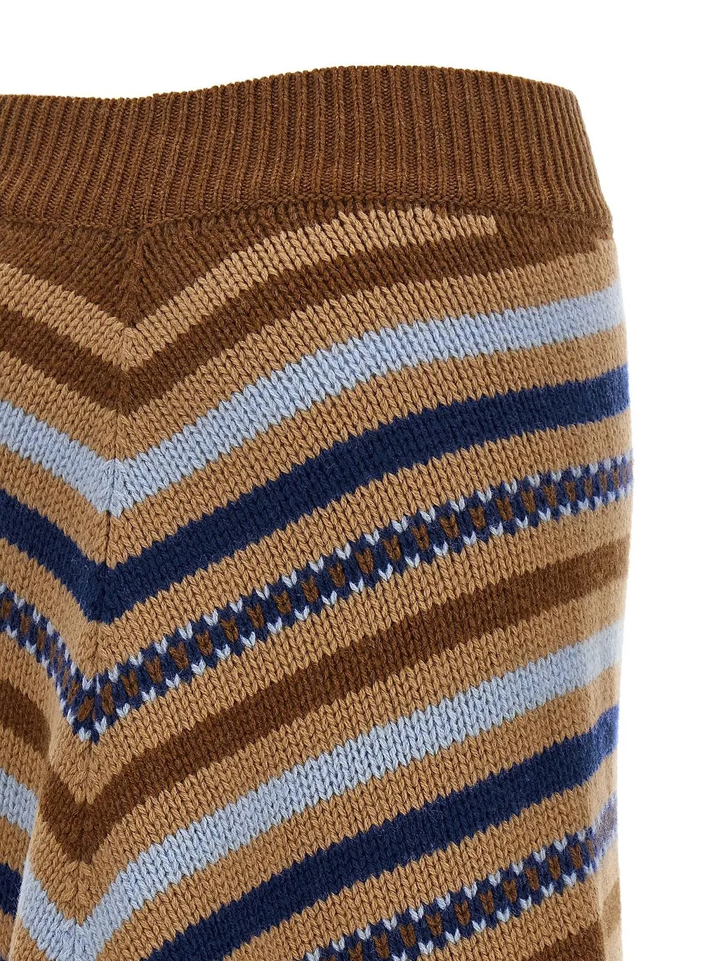 Alanui Sweet Winter Fringed Knitted Skirt