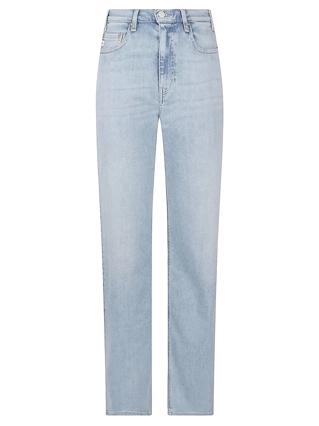 Ag Jeans High-Rise Straight-Leg Jeans