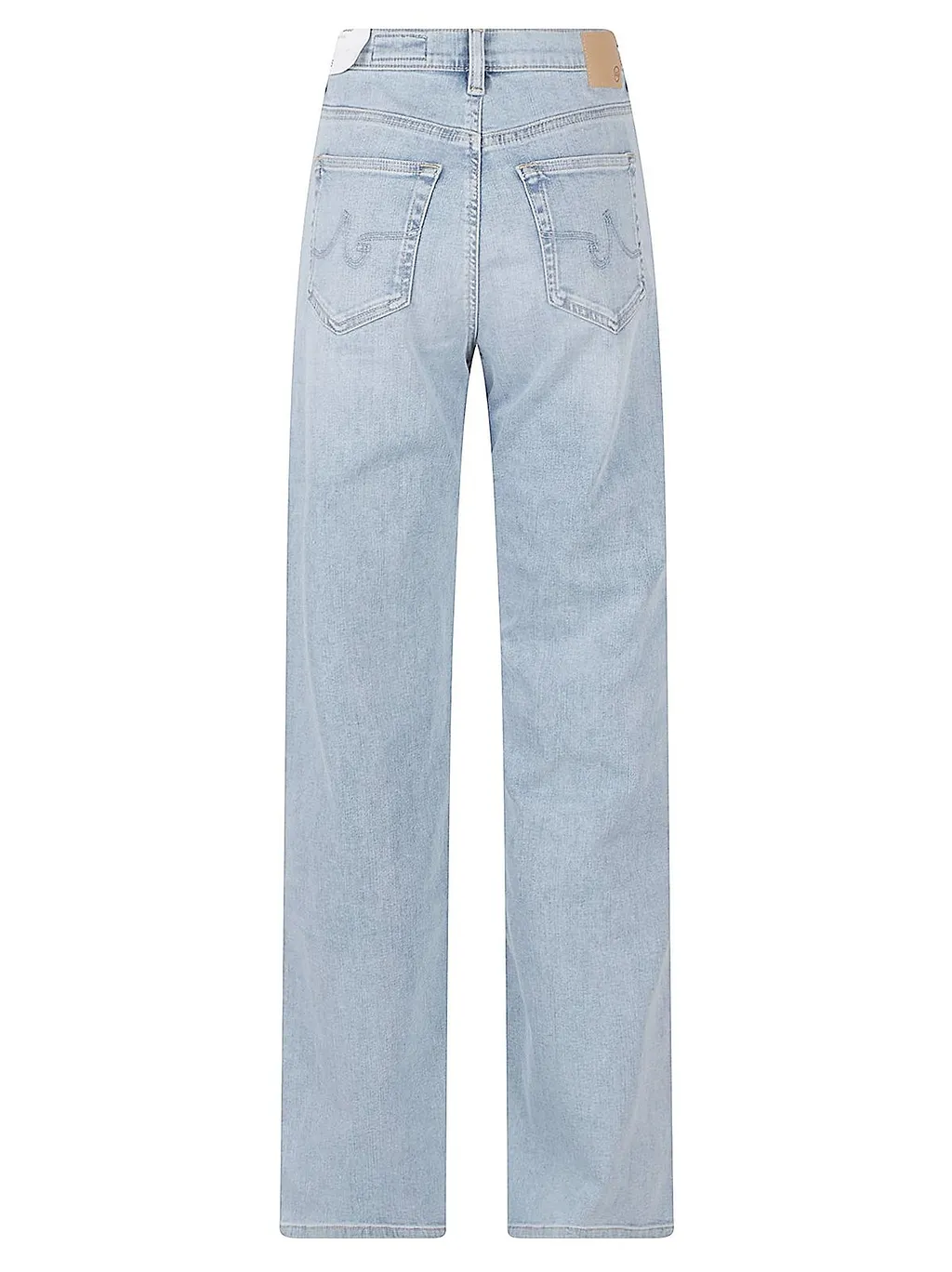 Ag Jeans High-Rise Straight-Leg Jeans