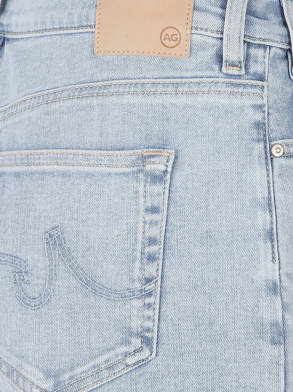 Ag Jeans High-Rise Straight-Leg Jeans