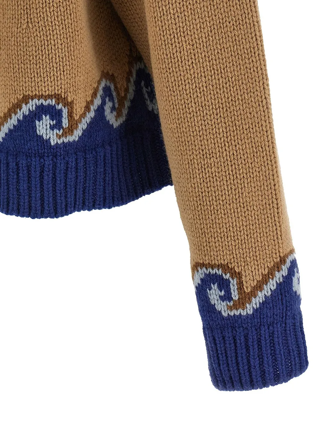 Alanui Sweet Winter Jacquard Turtleneck Sweater