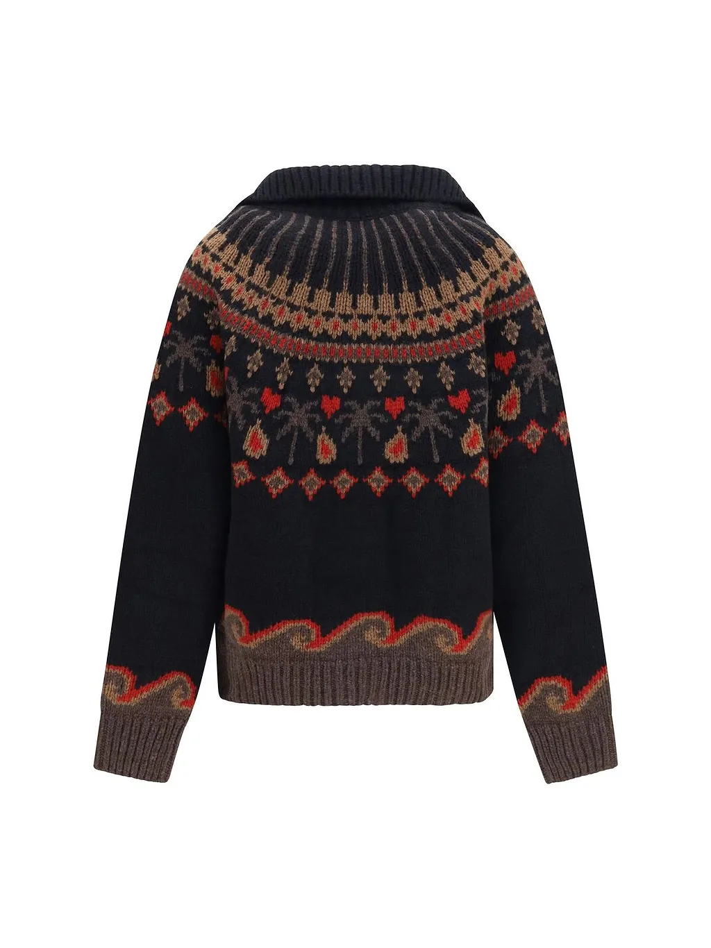 Alanui Sweet Winter Patterned Cardigan