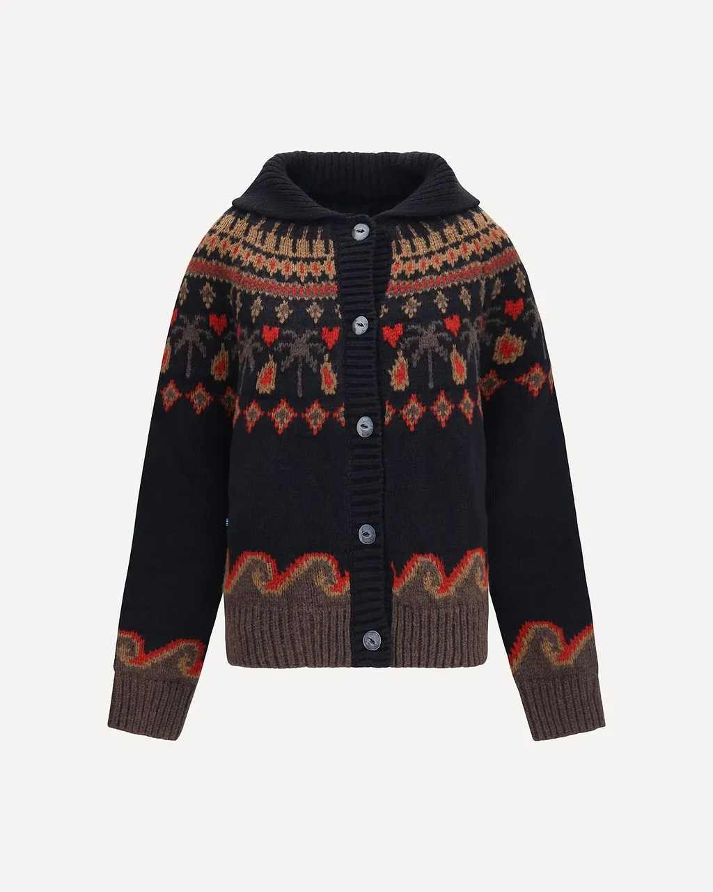 Alanui Sweet Winter Patterned Cardigan