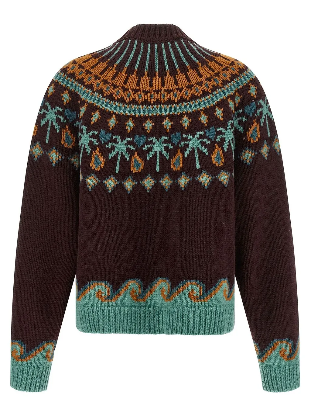 Alanui Pattern-Jacquard Knitted Jumper