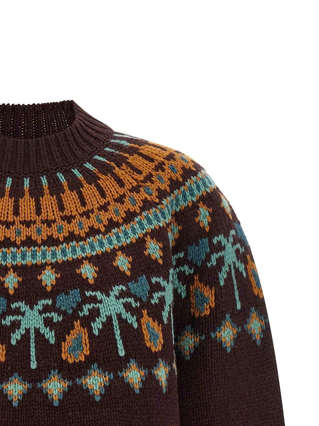 Alanui Pattern-Jacquard Knitted Jumper