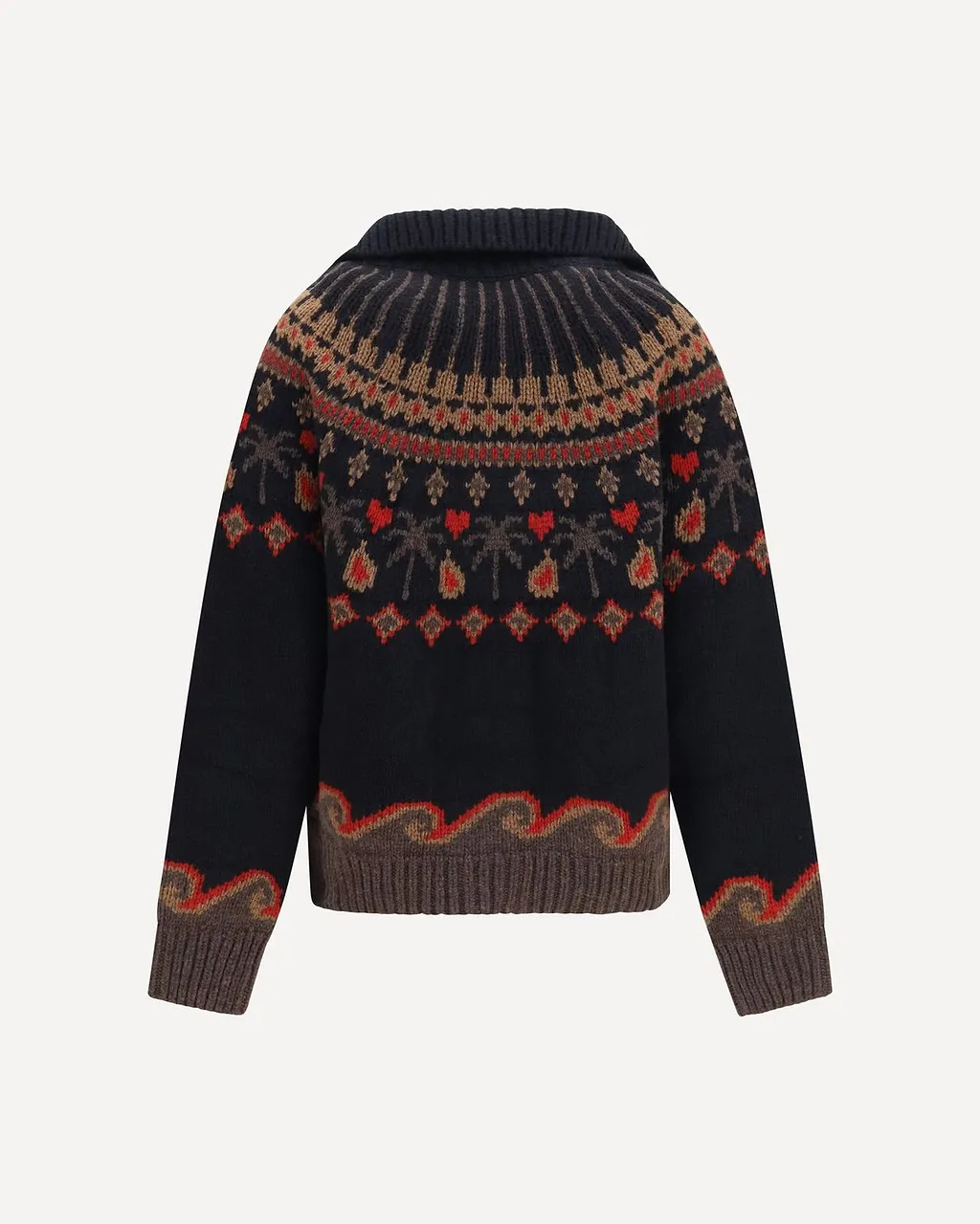 Alanui Sweet Winter Patterned Cardigan