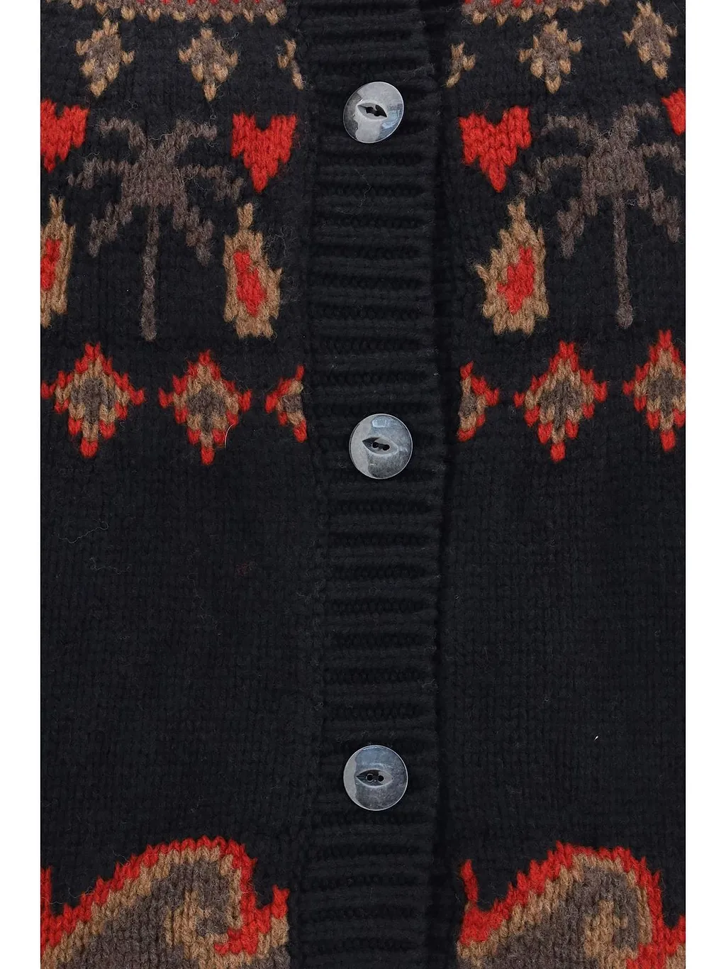 Alanui Sweet Winter Patterned Cardigan