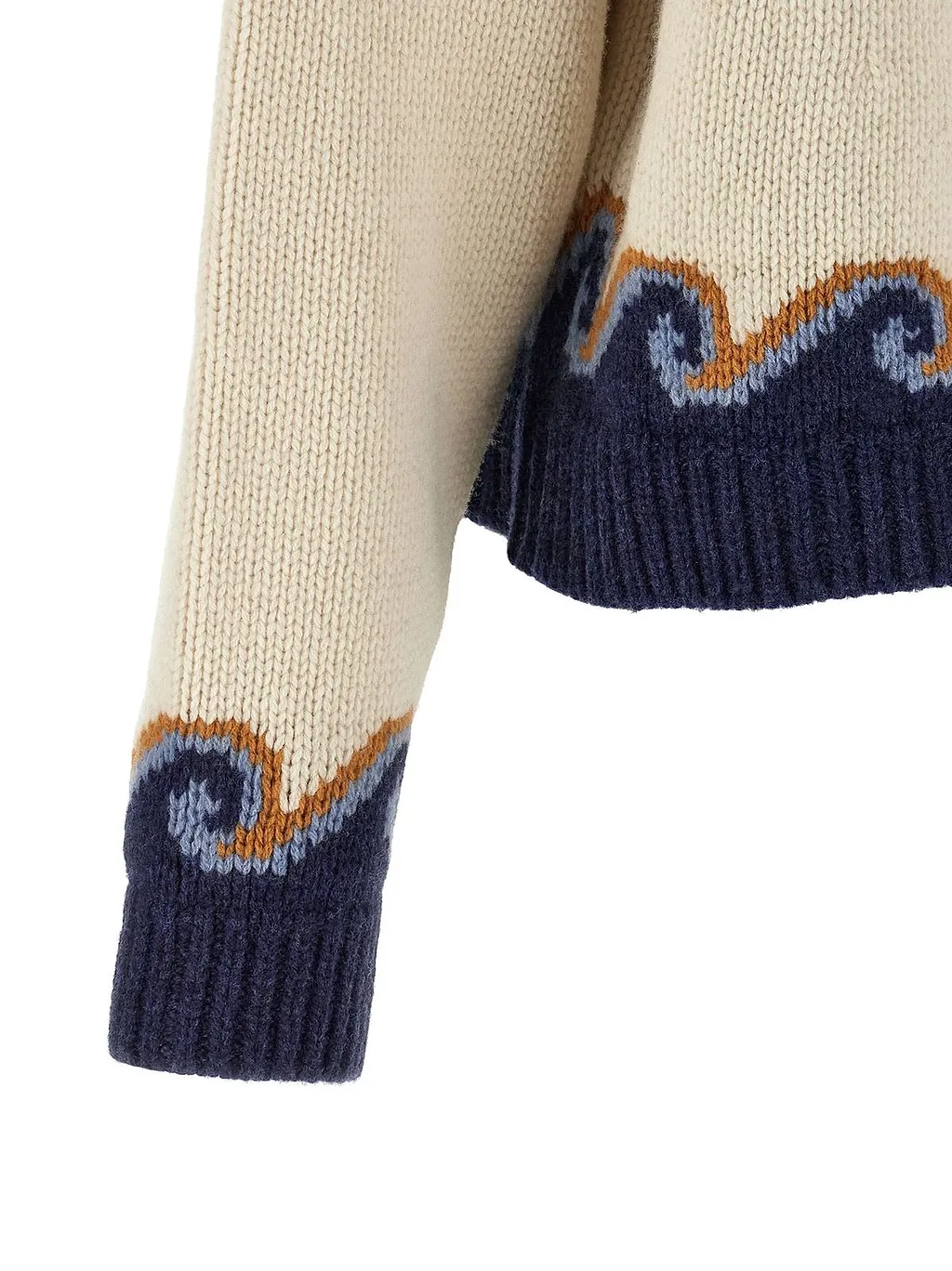 Alanui Sweet Winter Jacquard Turtleneck Sweater