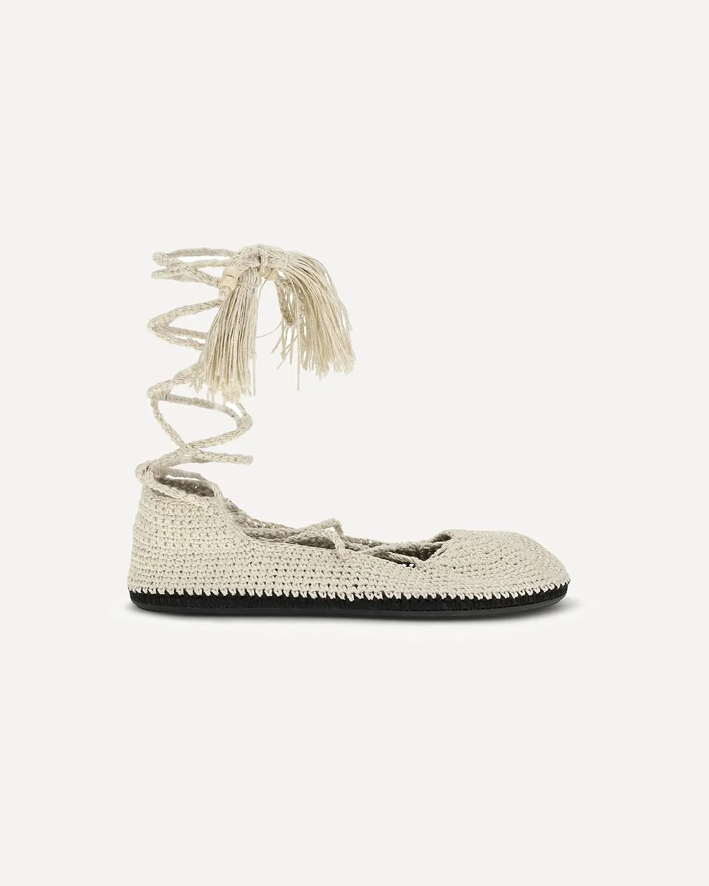 Alanui The Sound Of The Sea Lace-Up Ballet Flats