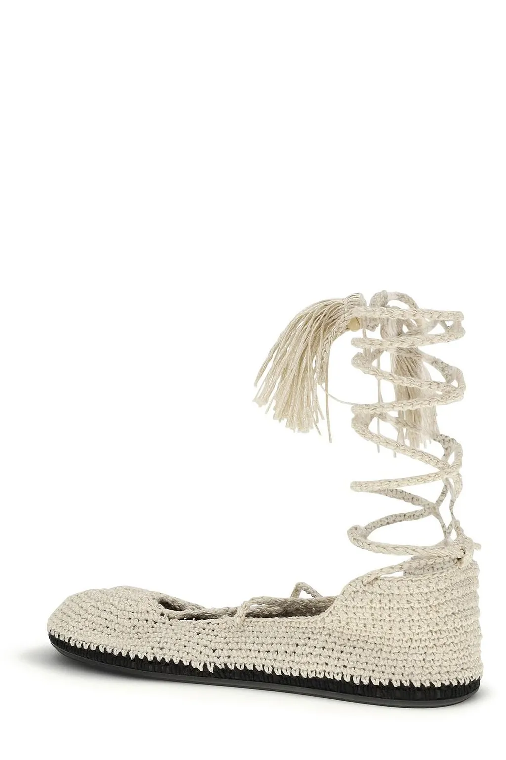 Alanui The Sound Of The Sea Lace-Up Ballet Flats