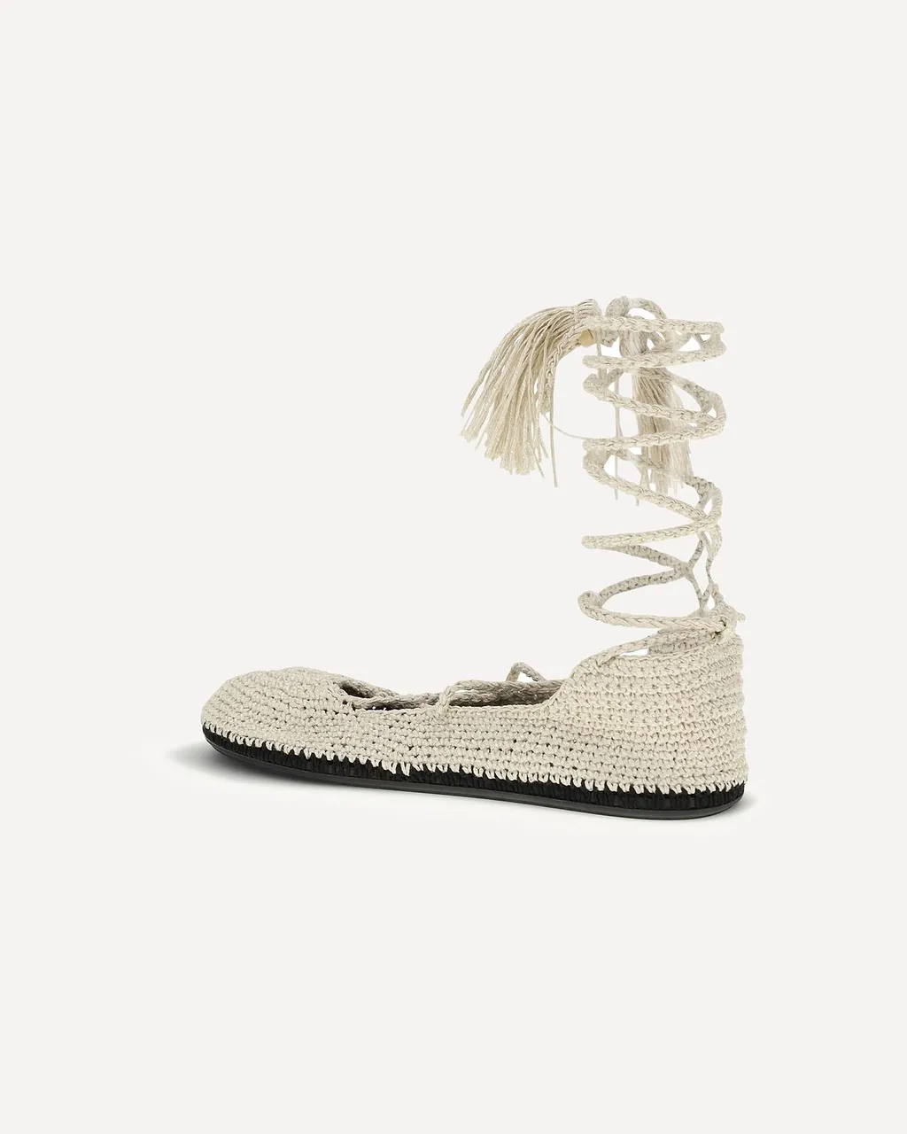 Alanui The Sound Of The Sea Lace-Up Ballet Flats