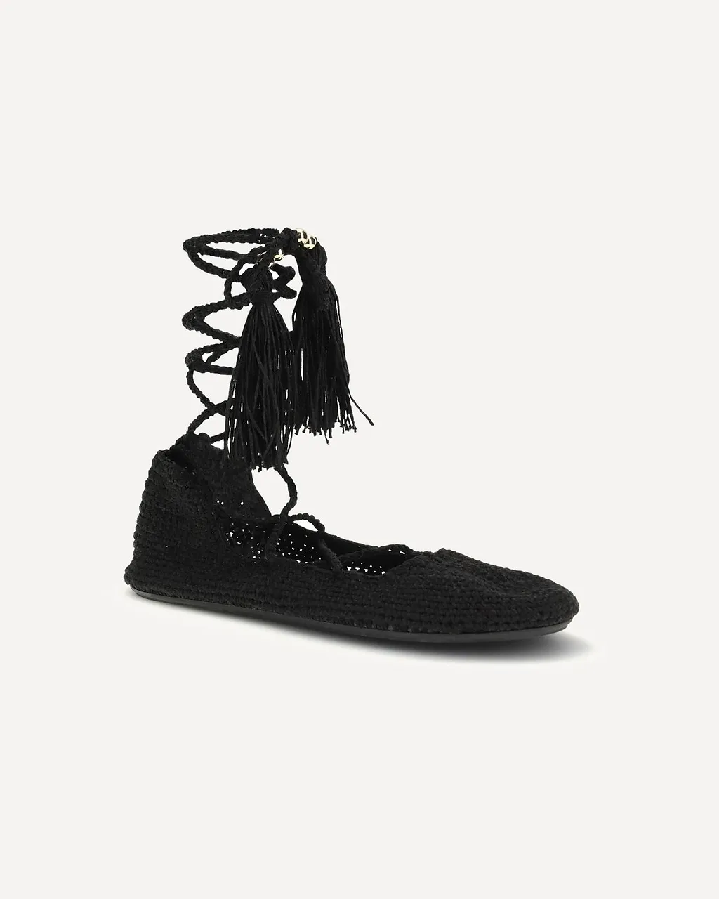 Alanui The Sound Of The Sea Lace-Up Ballet Flats