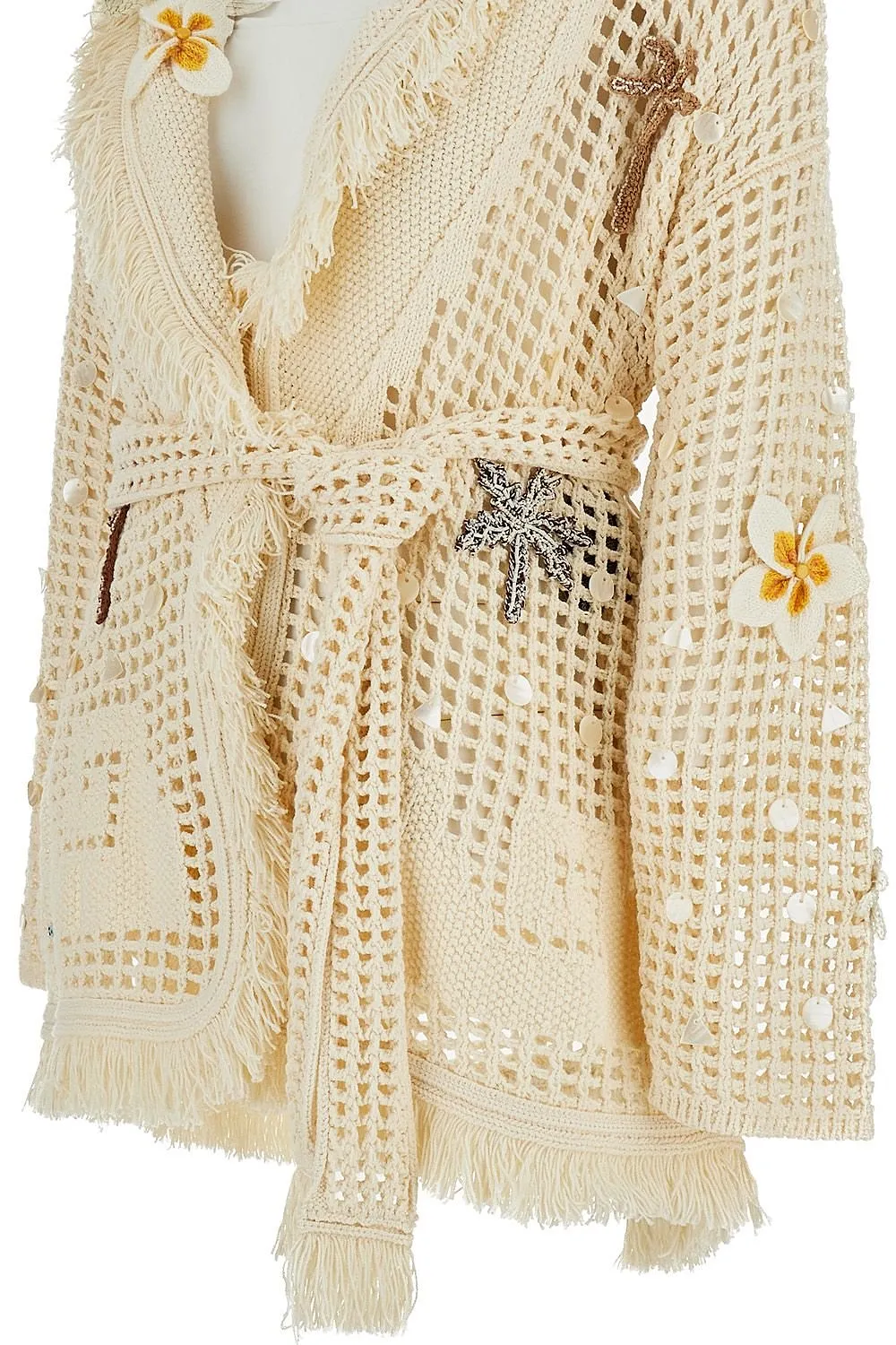 Alanui Where The Waves Begins Cardigan