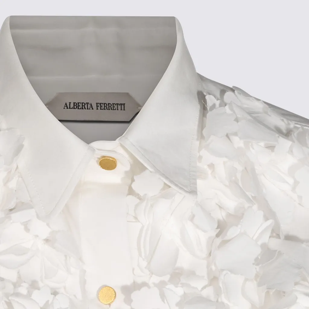 Alberta Ferretti 3D Appliqué Shirt