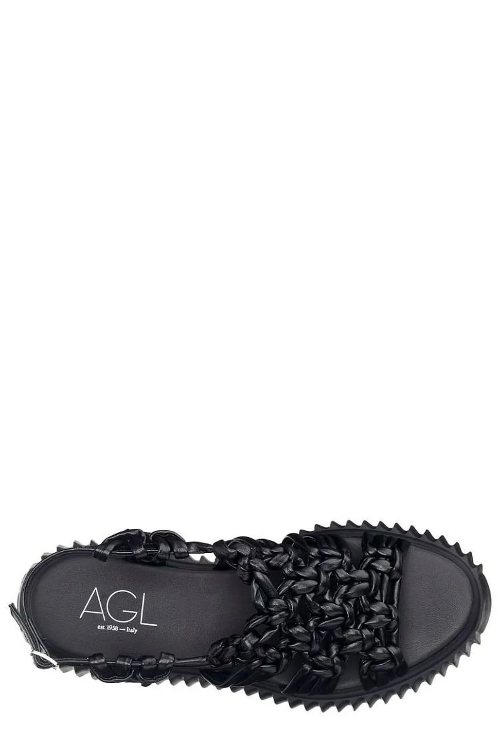 Agl Alice Woven Flatform Heeled Sandals