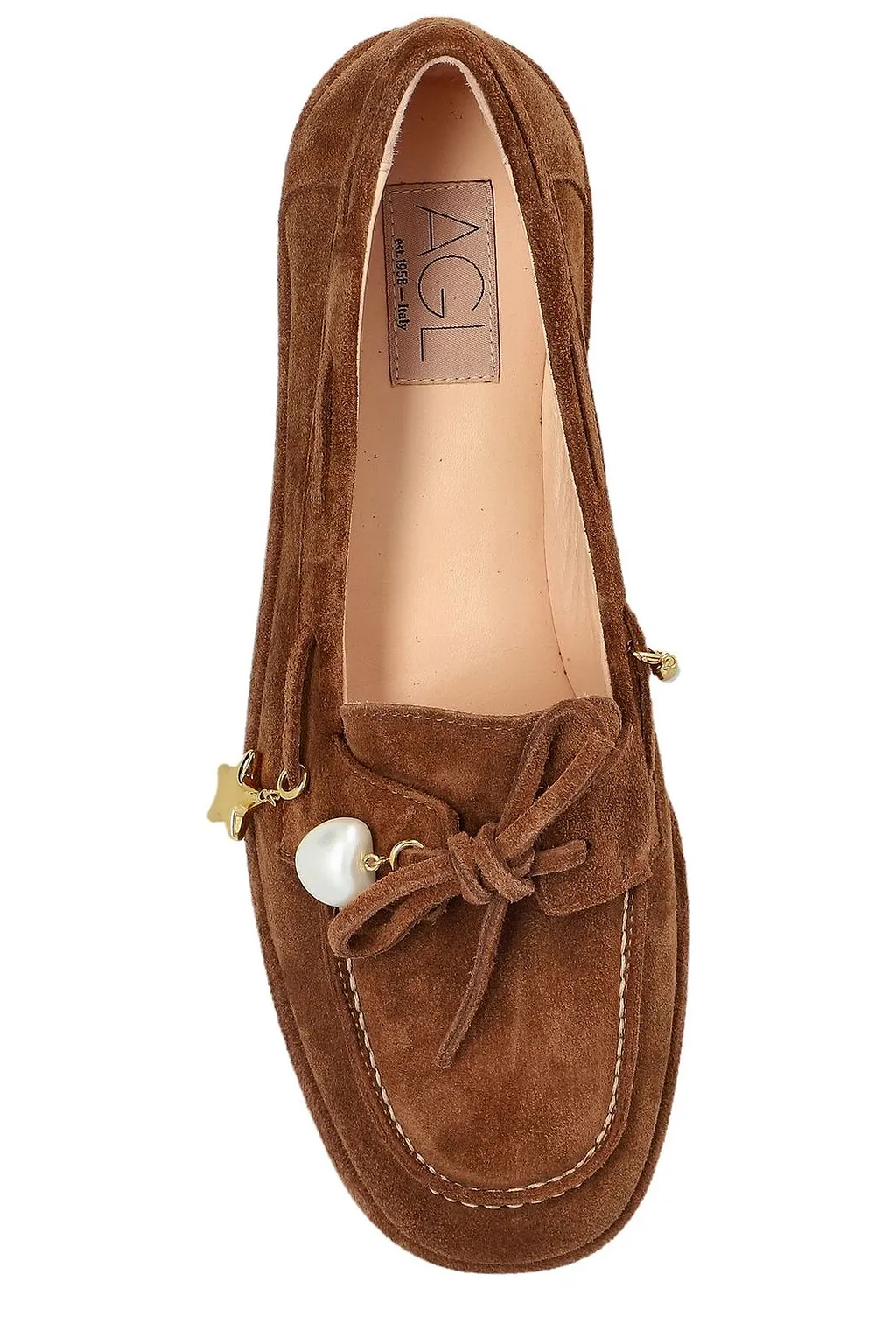 Agl Charmy Embellished Flat Shoes