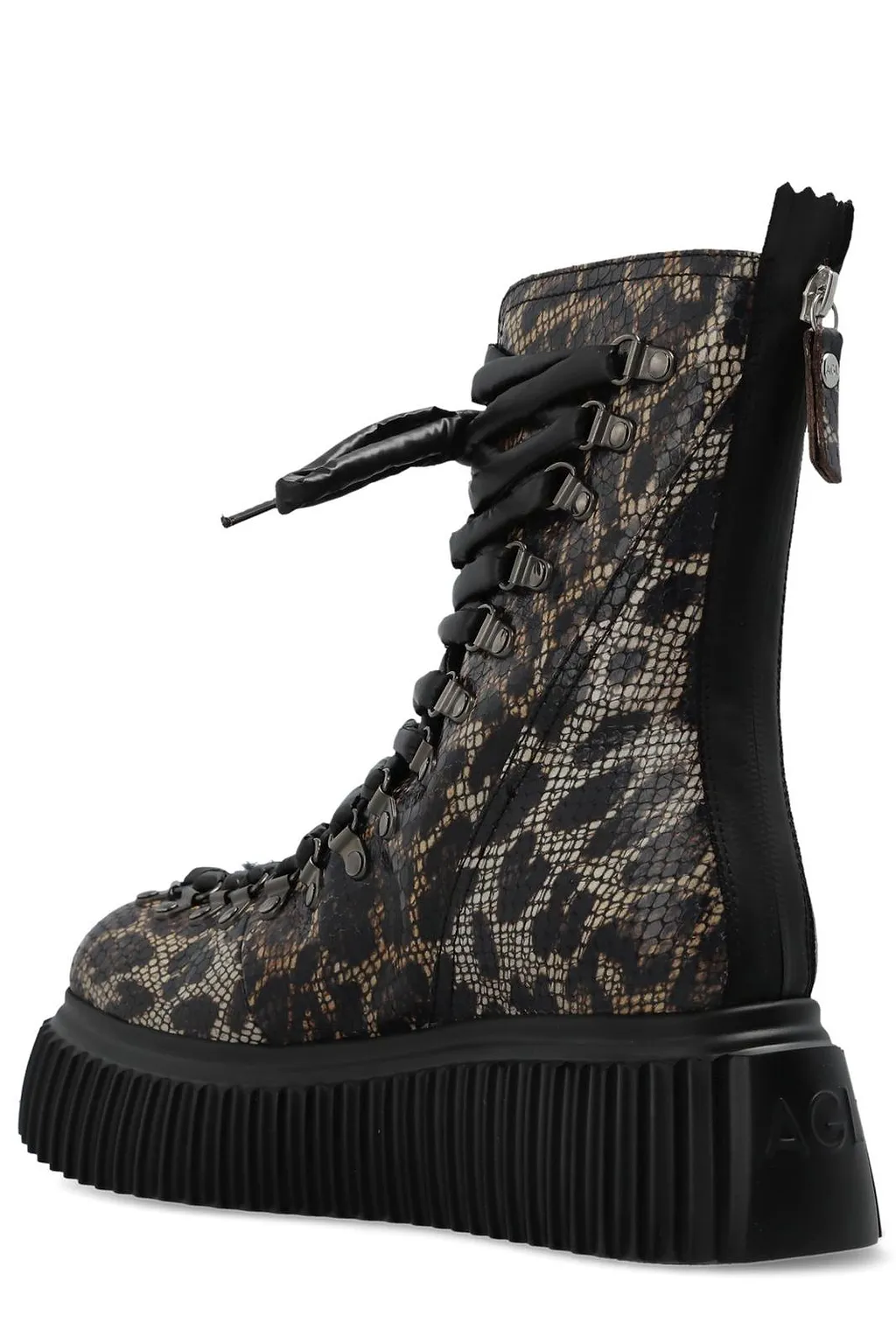 Agl Dromo Platform Lace-Up Boots