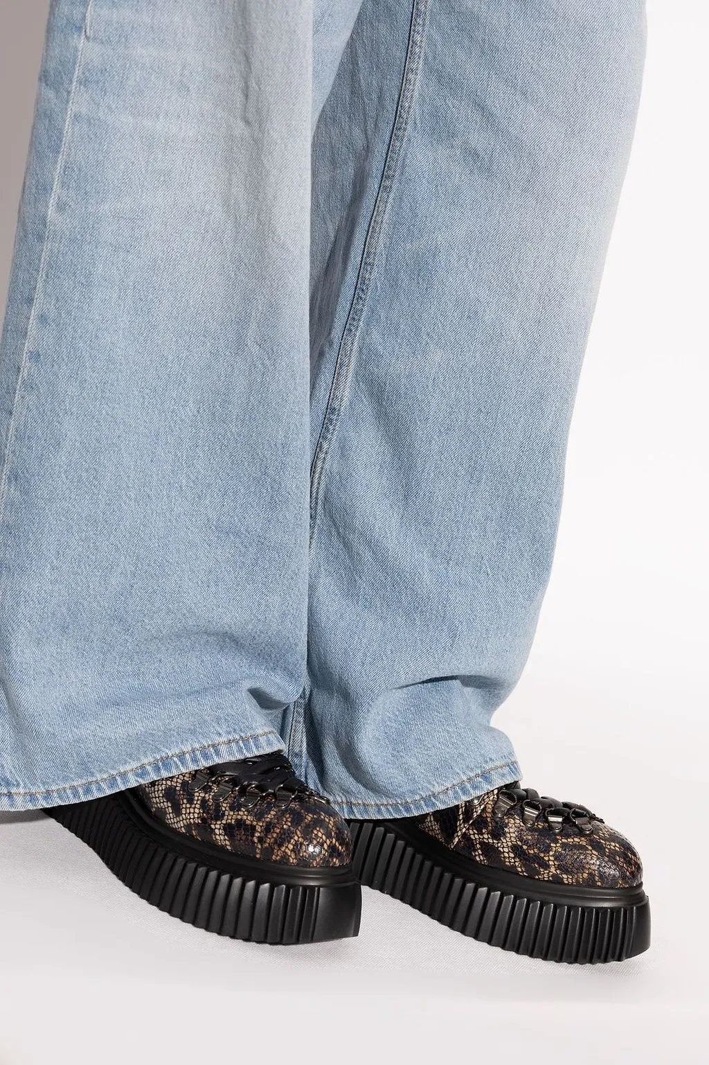 Agl Dromo Platform Lace-Up Boots