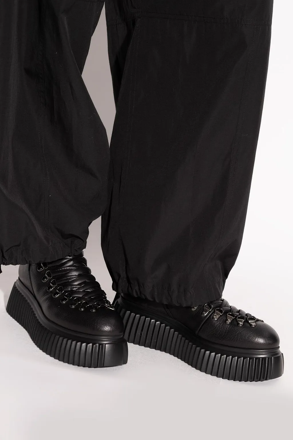 Dromo Platform Lace-Up Boots