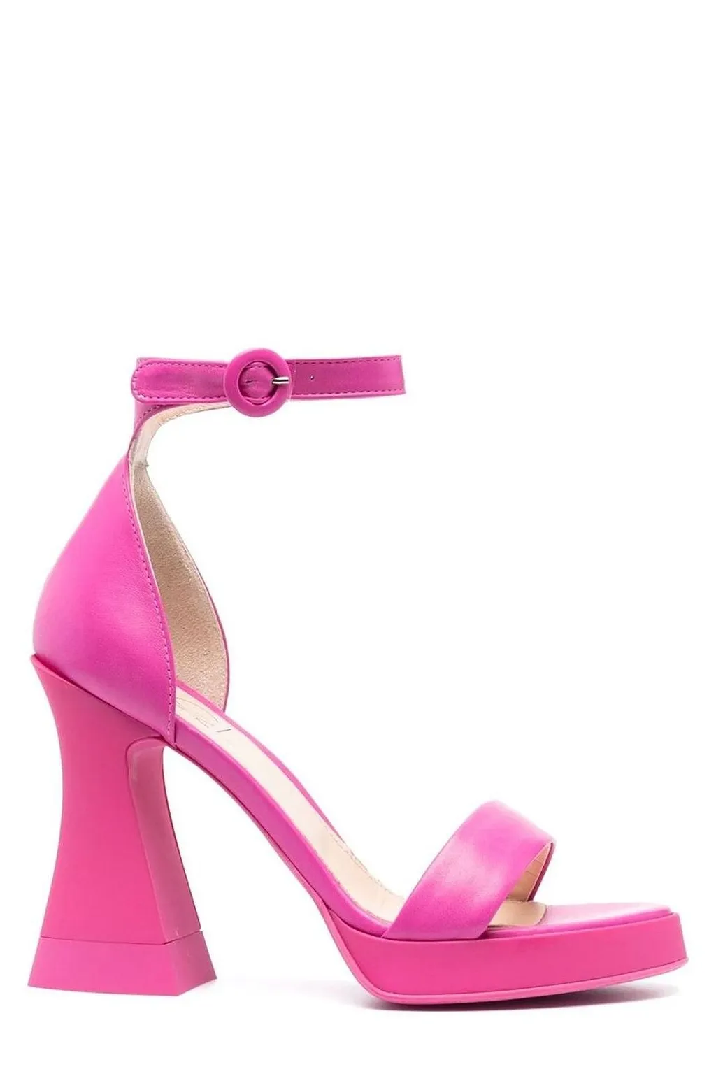 Janis Platform Ankle-Strap Heeled Sandals