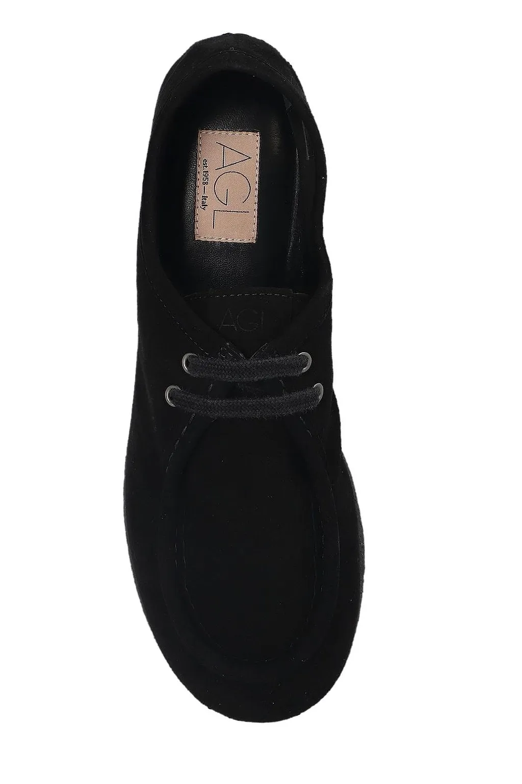 Agl Hoola Hoop Suede Lace-Up Shoes